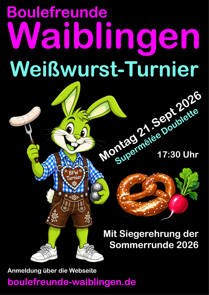 Weisswurst Turnier 1